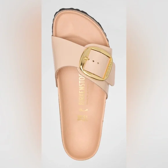 NEW Madrid leather buckle easy sandals - Picture 1 of 13